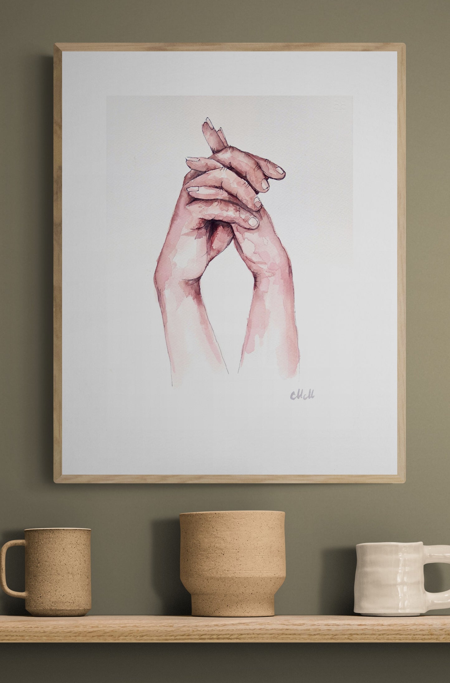 Romantic Hand-in-Hand – Watercolor Artwork
Bring warmth and intimacy to your space with this beautiful watercolor painting of a romantic hand-in-hand moment.
The delicate water drops, ink drawing and natural skin tones create a soft, emotional connection, making it a perfect piece for your home: bedroom painitng, dining room wall decor or bathroom artwork.
Made with high-quality materials, this minimalist yet expressive artwork adds elegance to your bedroom, bathroom and living room.