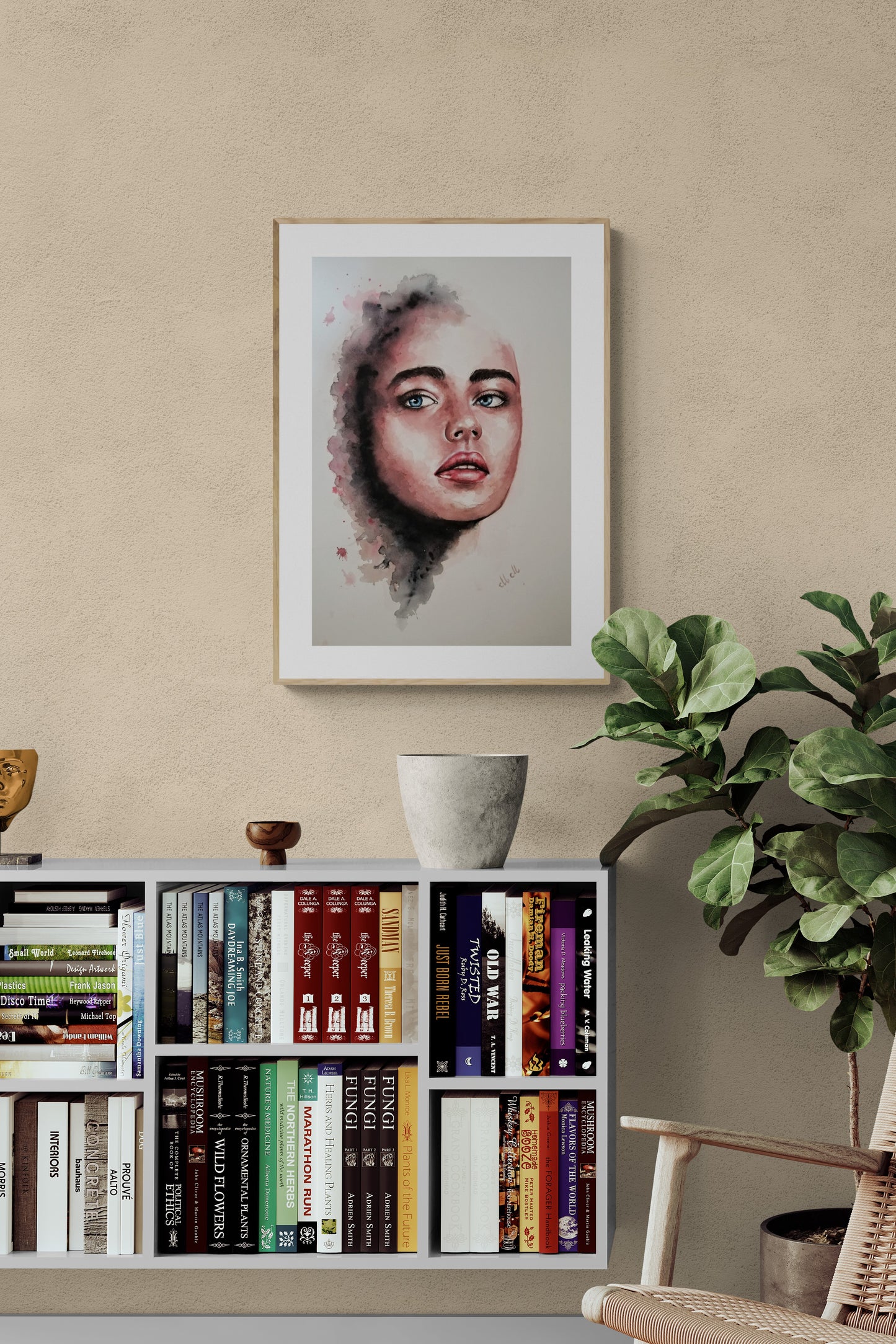 This female empowerment water face is watercolor portrait painting made by me.
Colorful aquarelle portrait painting can be House warming art gift for someone special.
Watercolor art is made on natural white, matte, heavy art paper with high quality water colors.
Female portrait Size: 22" x 15" (55 cm x 37 cm)
Original painting will be carefully packaged and shipped by Registered International Mail with tracking number.