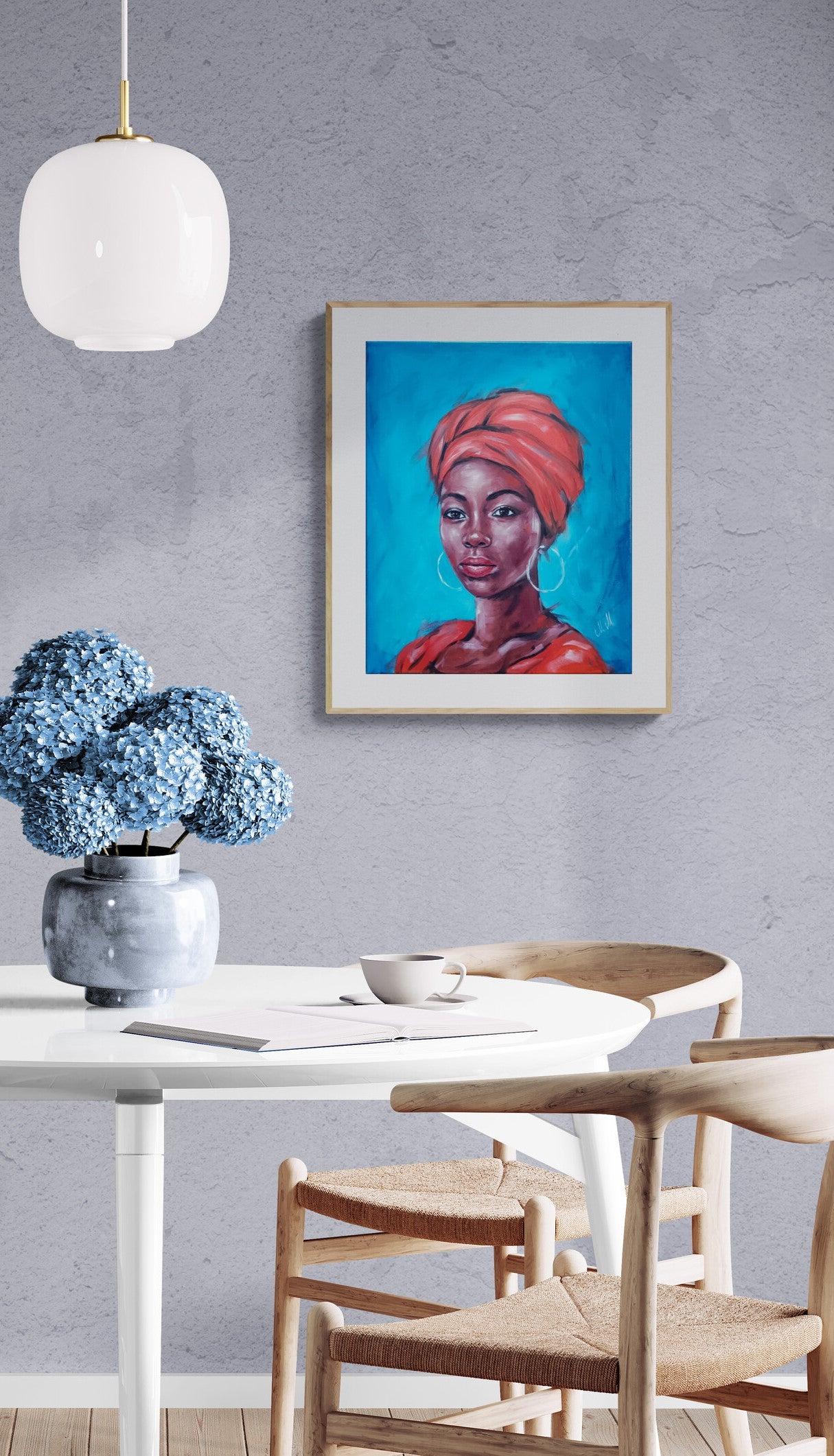 Powerful African American Woman Portrait - Original Hand-Painted Oil Artwork

This stunning portrait of a powerful African woman in red is an original, hand-painted piece created with high-quality oil paints on canvas.&nbsp;

This painting an inspiring and unique gift for someone special or an eye-catching addition to any home gallery wall or livingroom wall decor.

Size: 40 cm x 50 cm (16" x 20")