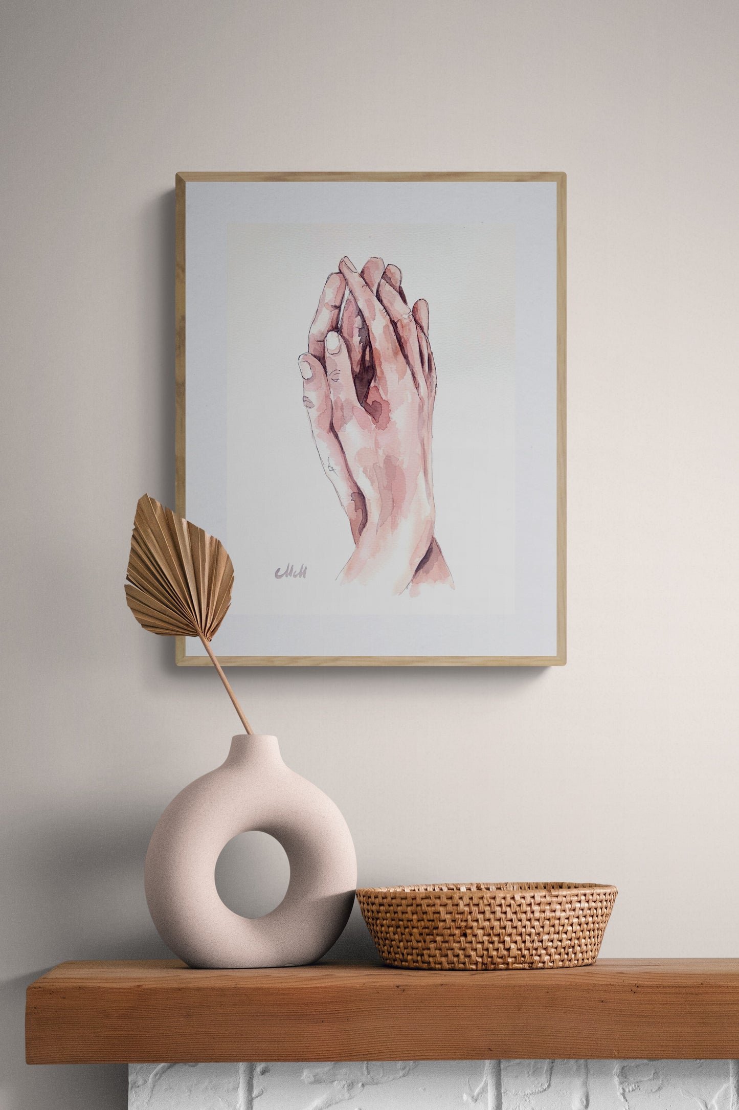 Hand in hand - Minimalist Watercolor Art
Celebrate love and connection with this delicate watercolor painting of lovers holding hands.

Designed in a minimalist Nordic style, this artwork embodies intimacy, warmth, and simplicicity, perfect for those who appreciate subtle yet meaningful decor.
Painted on natural white, matte, heavy art paper, this piece is crafted with high-quality watercolors to create a soft, timeless look.
Its neutral tones make it a versatile addition to any space.
