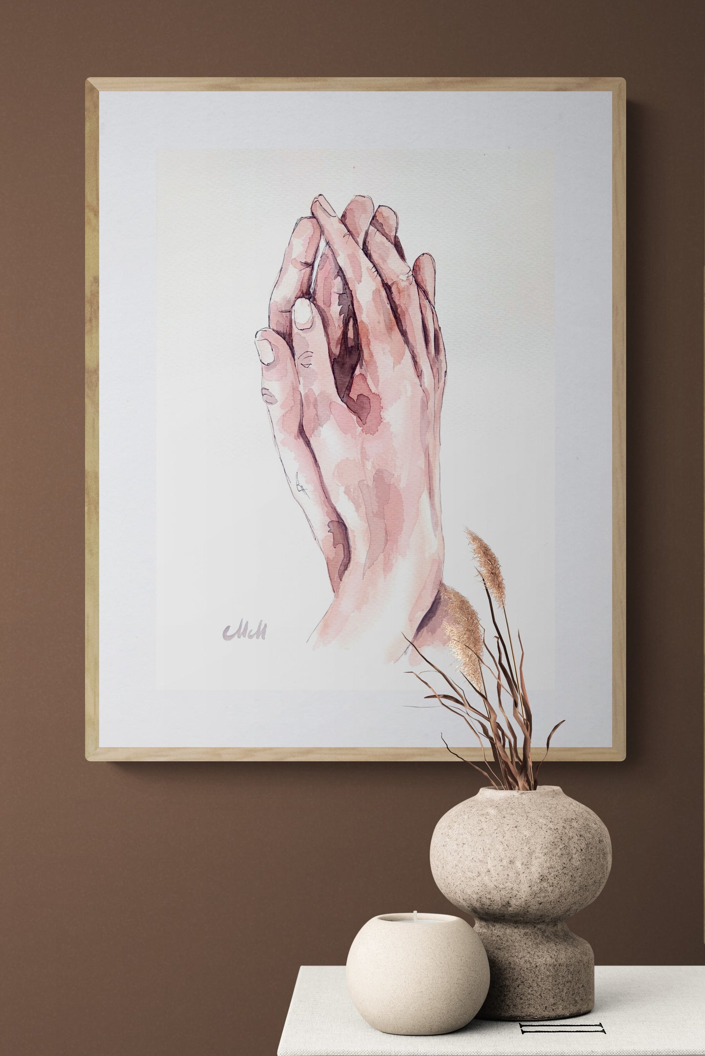 Holding hands - Romantic painting – Minimalist Watercolor Art
Celebrate love and connection with this delicate watercolor painting of lovers holding hands.

Designed in a minimalist Nordic style, this artwork embodies intimacy, warmth, and simplicicity, perfect for those who appreciate subtle yet meaningful decor.
Painted on natural white, matte, heavy art paper, this piece is crafted with high-quality watercolors to create a soft, timeless look.
Its neutral tones make it a versatile addition to any space