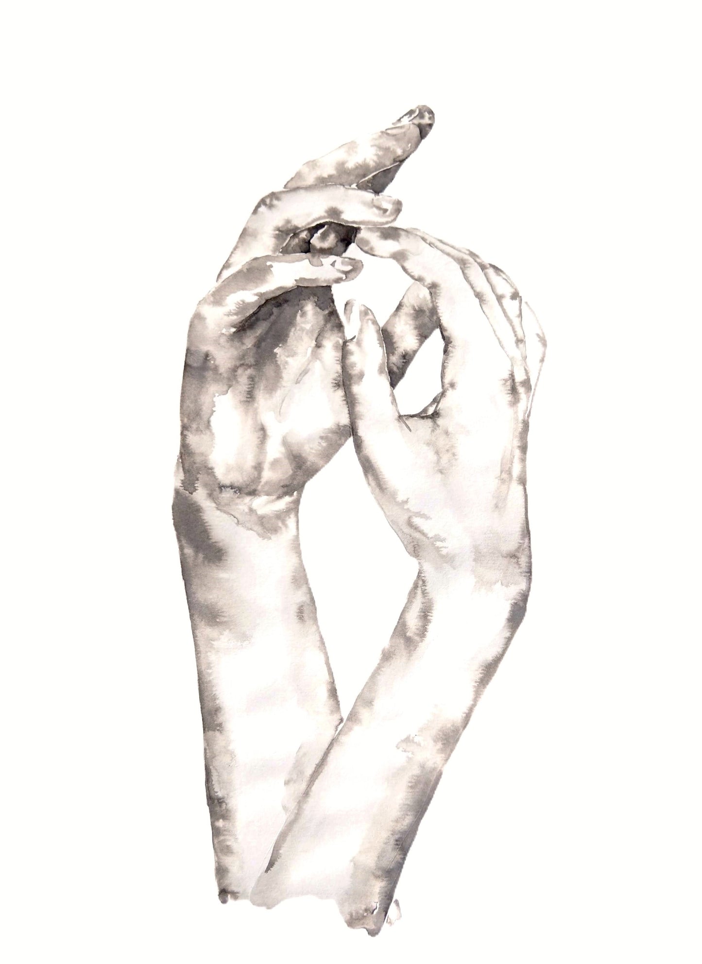 Lovers Holding Hands – Minimalist Ink Artwork - Ink Painting

This beautiful ink painting is the perfect gift for couples, symbolizing love, connection, and unity. The simple painting effortlessly complements contemporary modern home, Scandinavian style home, and boho wall art.

It’s a meaningful symbol of love, an ideal choice for lovers gift or gift for partner. This piece adds a stunning touch to any family home.

Size: 16" x 11" (42 cm x 29 cm)