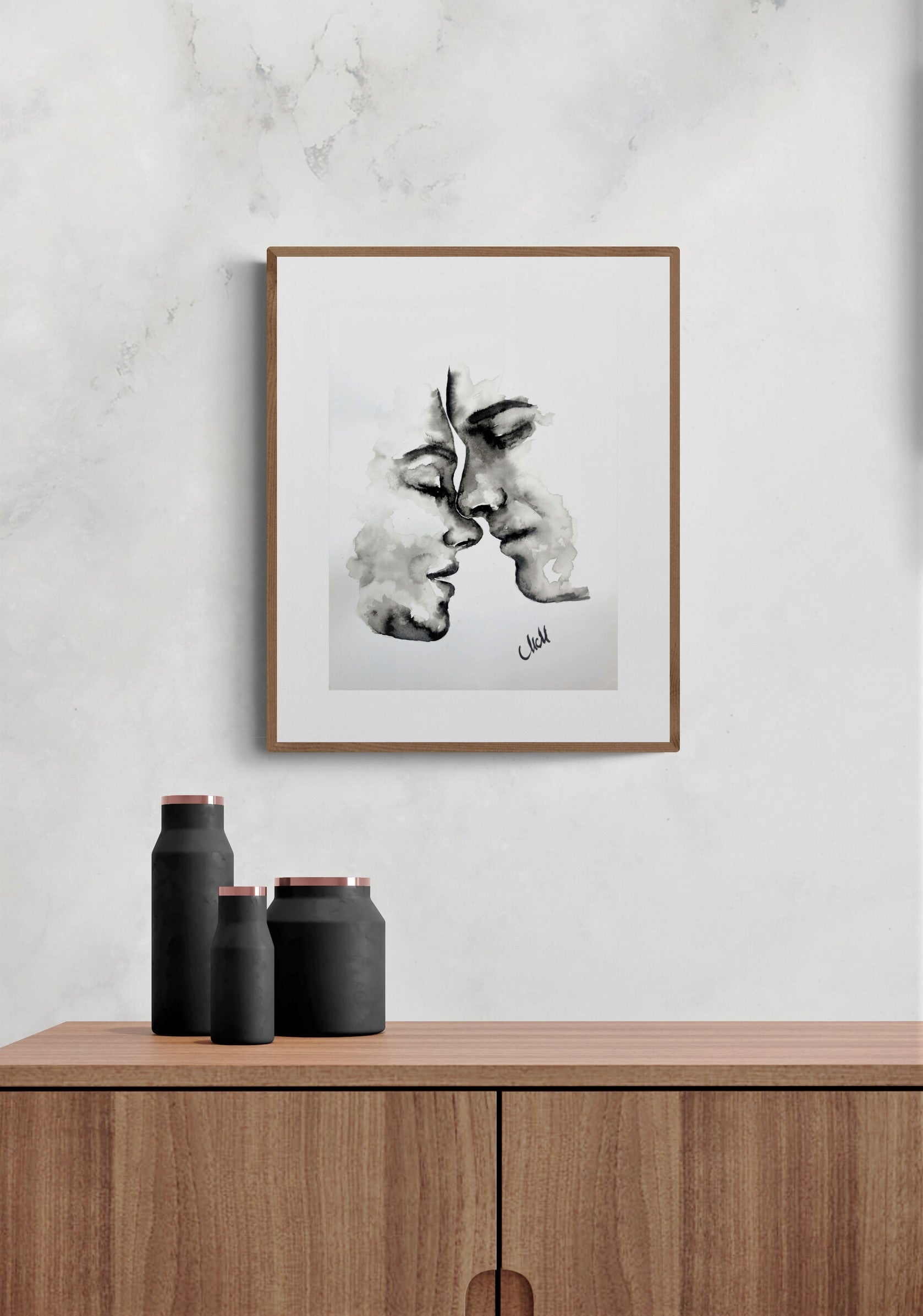 Printed on natural white, matte, heavy art paper, each artwork carries a quiet elegance and organic texture that complements any modern or romantic interior.
Perfect as bedroom wall art, a wedding or anniversary gift, or a heartfelt present for someone you love.