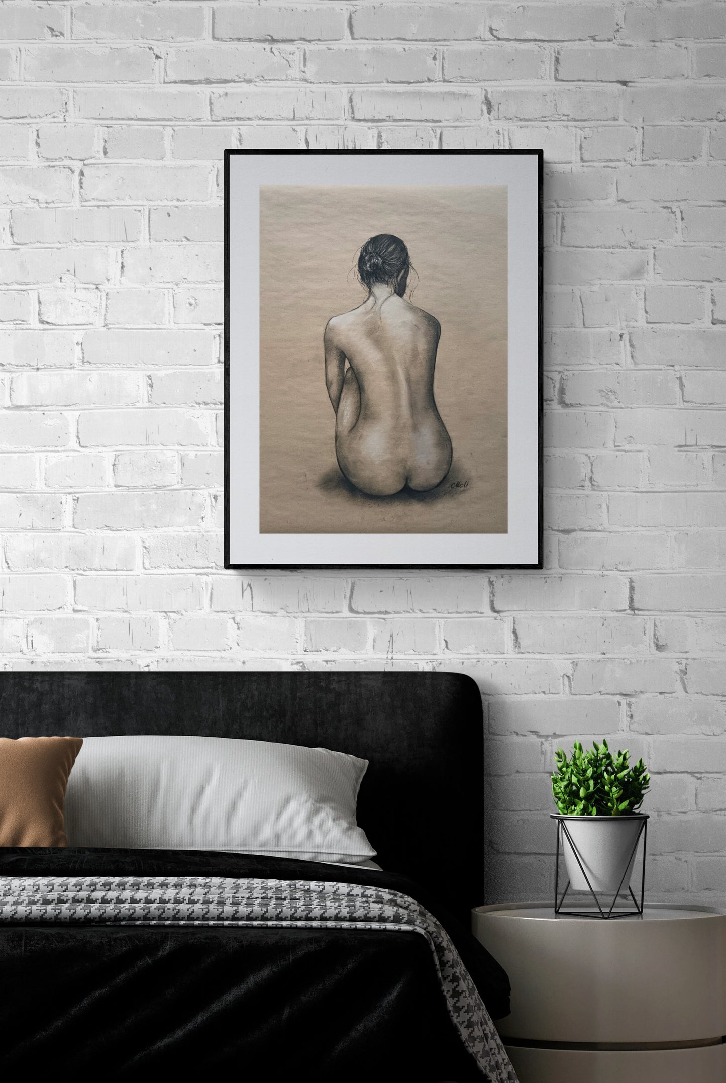 Beauty - Sensual Painting – Charcoal Female Figure Drawing

This intimate and elegant charcoal figure drawing captures the delicate balance between sensuality and subtlety. A celebration of feminine beauty, it brings a touch of romance and mystery to any space.