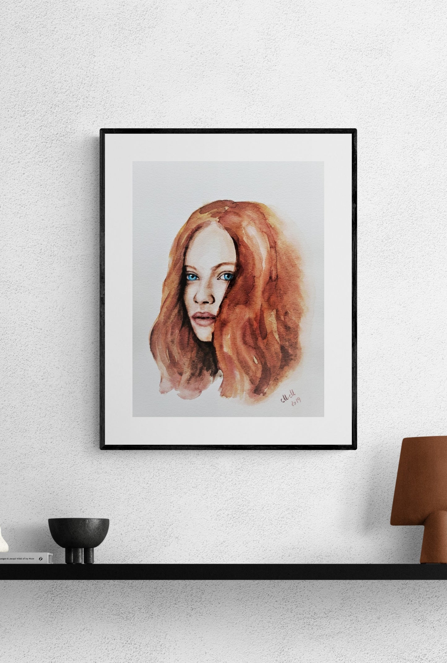 Redhead Woman: Original Colorful Watercolor Portrait - Aquarelle Female Empowerment Art

This stunning Woman with Flowers painting is an original, colorful watercolor portrait that radiates beauty and empowerment. The portrait of a beautiful woman with floral accents captures a sense of grace and strength, making it an inspiring piece for any space.

Handcrafted with high-quality watercolor paints, this aquarelle artwork is created on natural white, matte, heavy art paper.