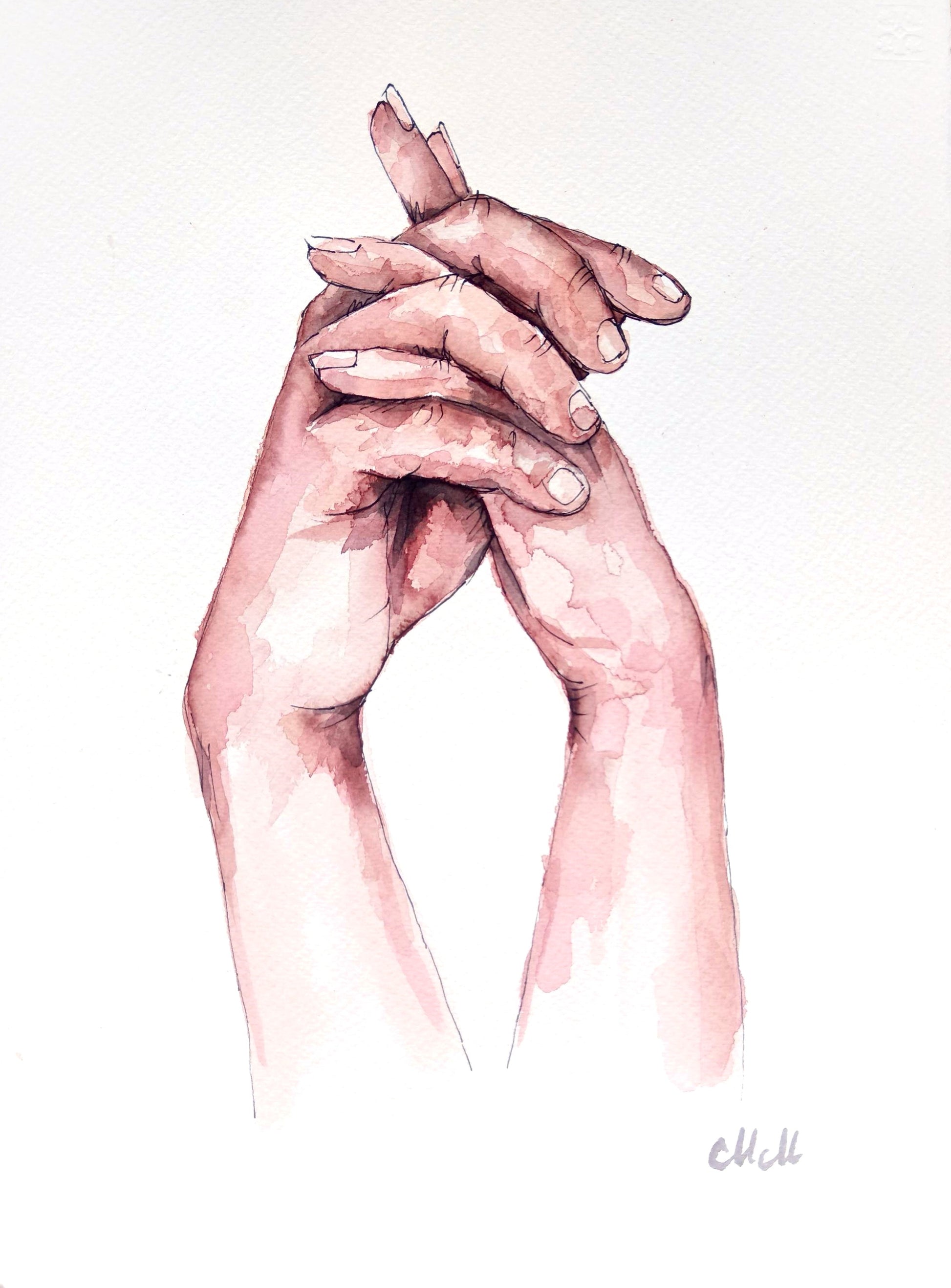 Romantic Hand-in-Hand – Watercolor Artwork

Bring warmth and intimacy to your space with this beautiful watercolor painting of a romantic hand-in-hand moment.

The delicate water drops, ink drawing and natural skin tones create a soft, emotional connection, making it a perfect piece for your home: bedroom painitng, dining room wall decor or bathroom artwork.
Made with high-quality materials, this minimalist yet expressive artwork adds elegance to your bedroom, bathroom and living room.