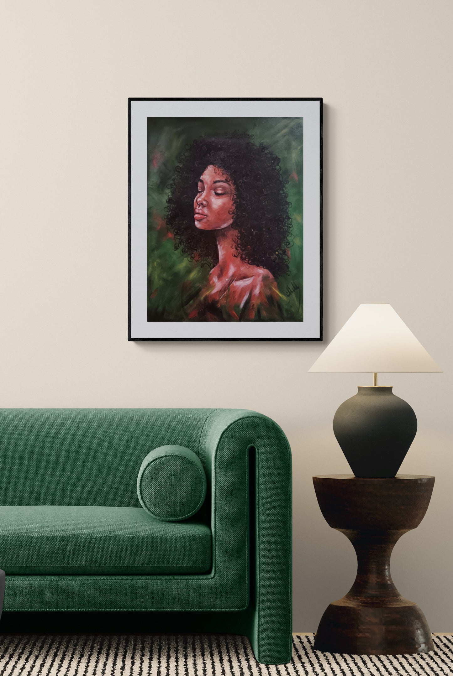 Spirit of Africa - original artwork for your living room.
This is beautiful above sofa decoration.