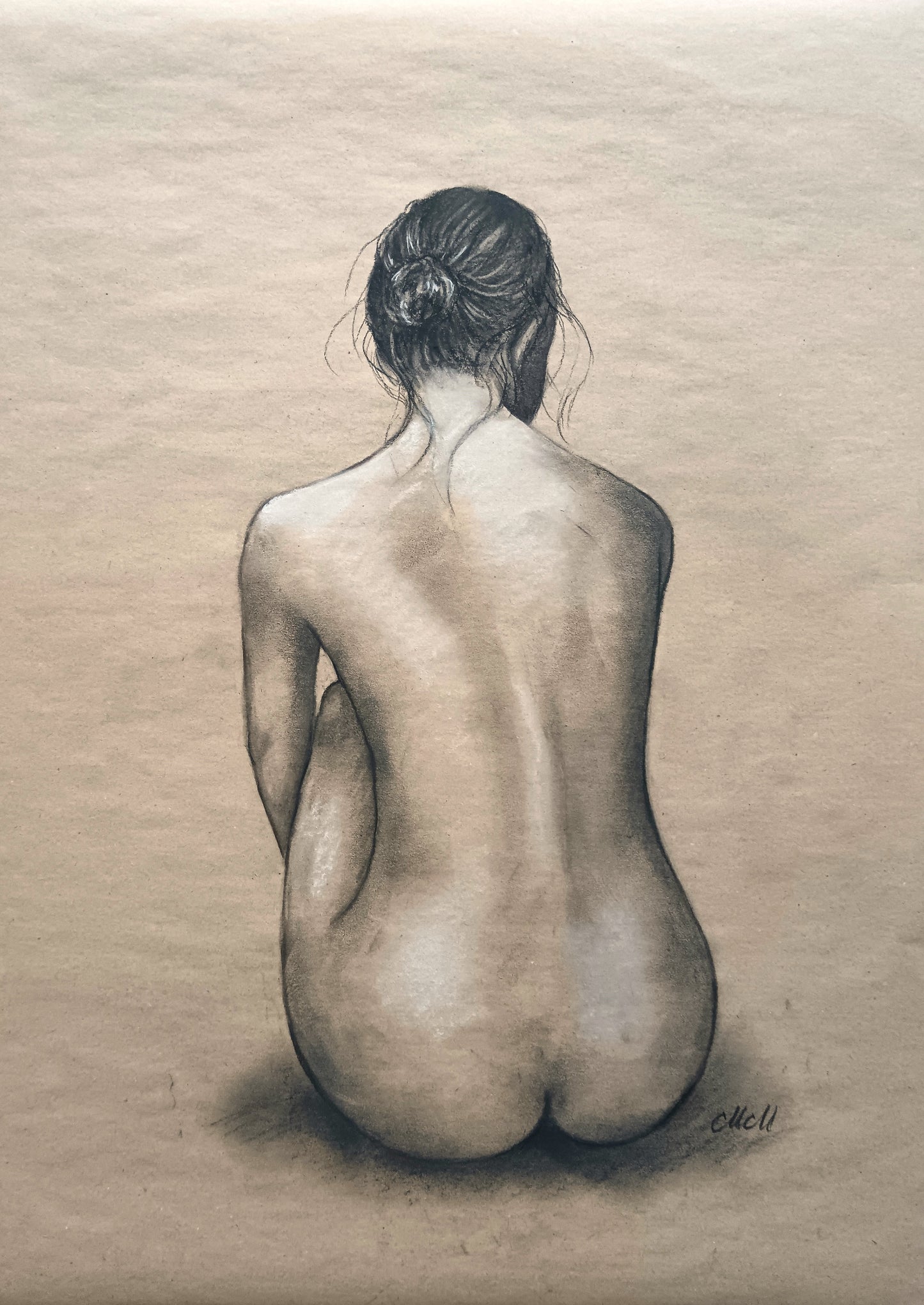 Artwork Size: 42 cm x 60 cm (17" x 24")
This original charcoal sketch will be carefully packaged and shipped via Registered International Mail with tracking, ensuring it arrives safely.
