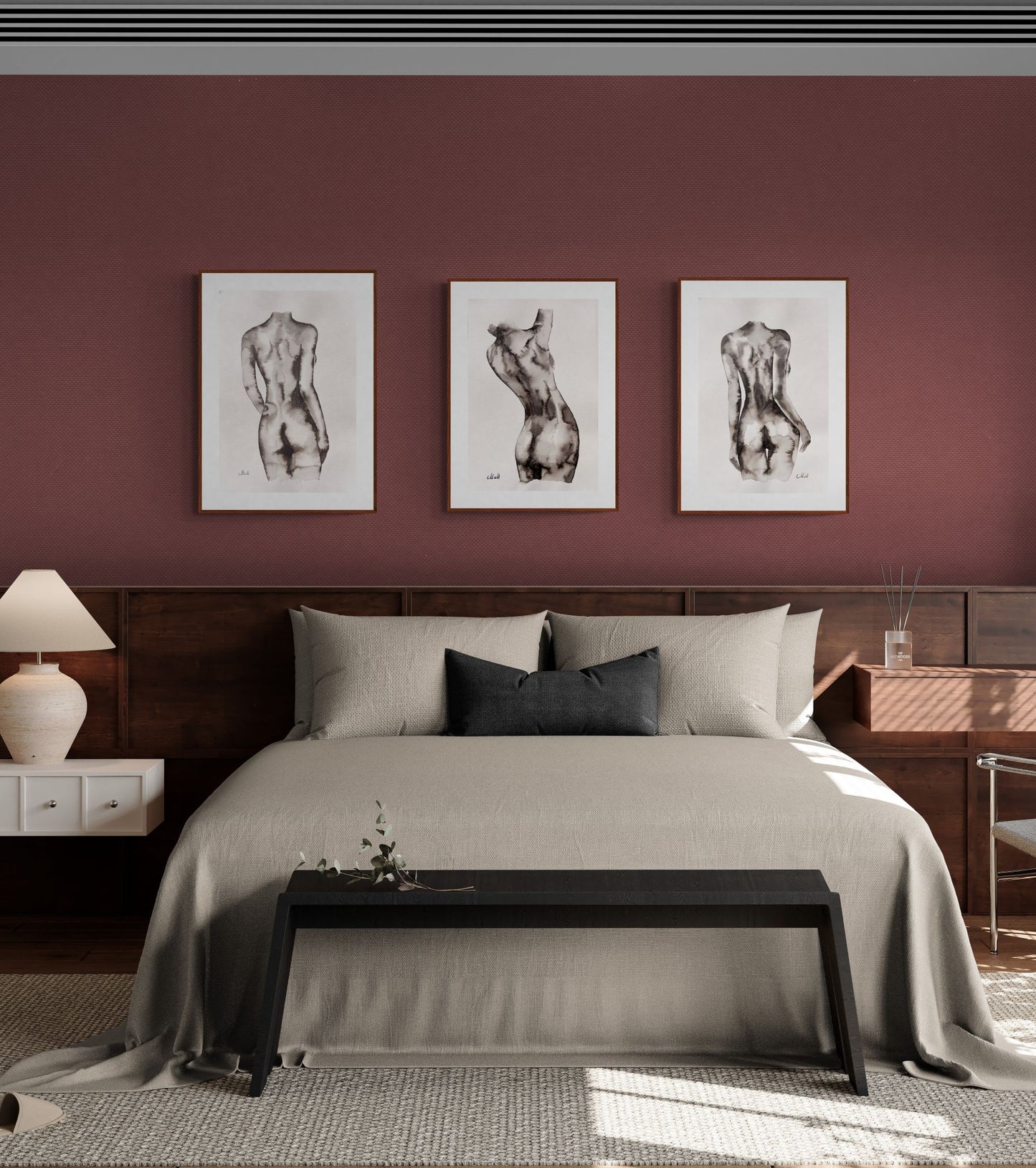 Subtle Curves – Ink Female Figure

Subtle Curves is an original minimalist ink drawing that explores softness, quiet strength, and the natural rhythm of the female form.

Created with fluid ink lines on fine art paper, the figure unfolds with ease and restraint. The composition is understated and atmospheric, focusing on gentle movement, balance, and emotional presence rather than explicit detail.