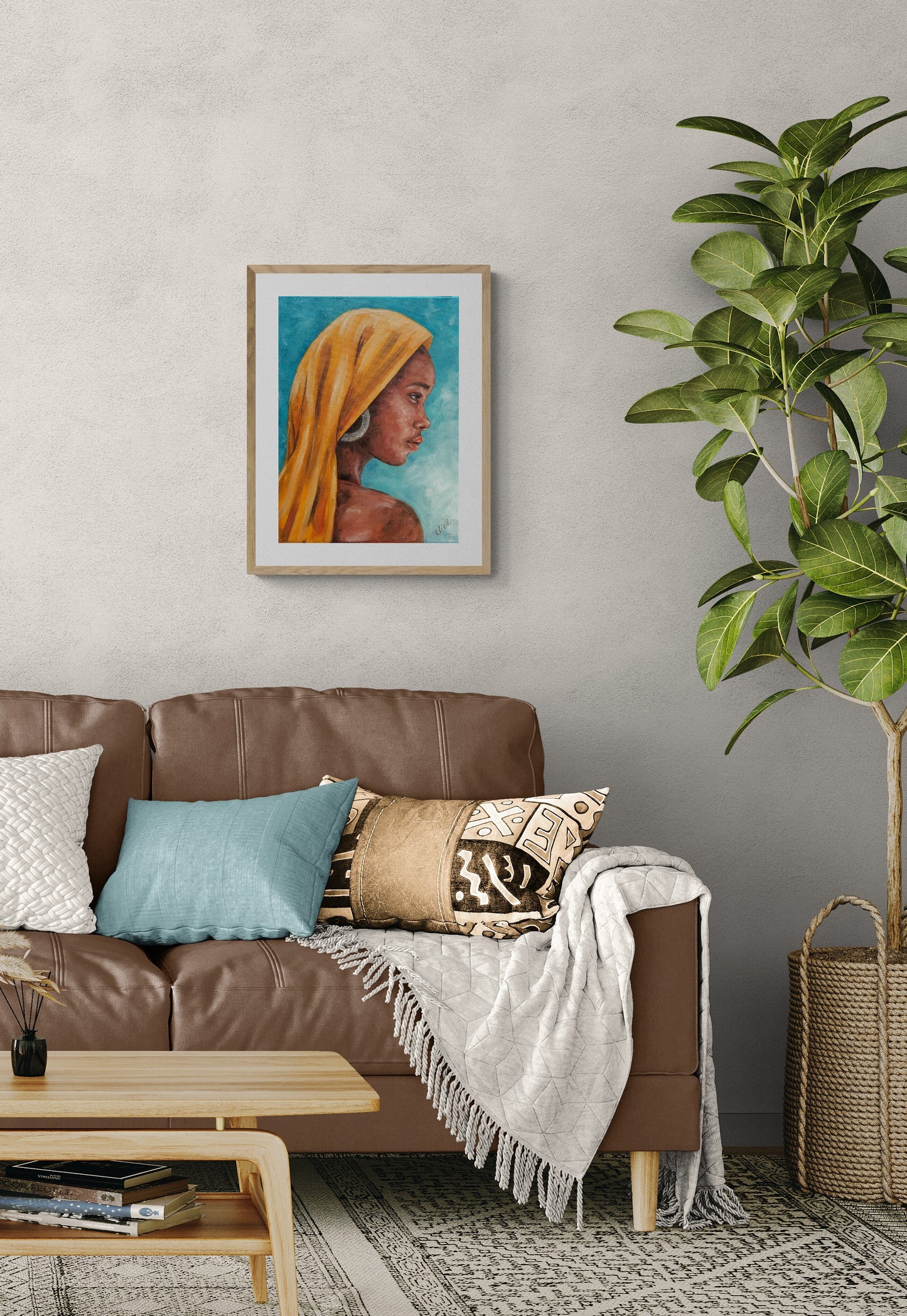 Quiet Strength - original oil portrait painting