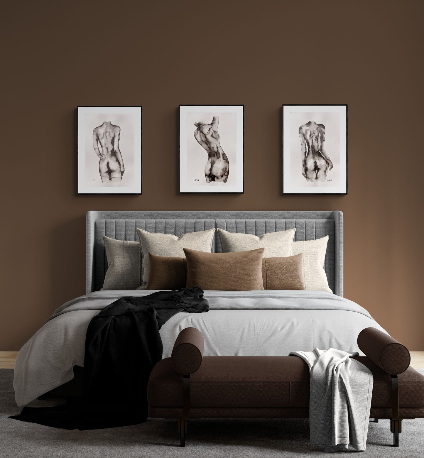 Inner Strength – Ink Female Figure

Inner Strength is an original minimalist ink drawing that explores quiet resilience and grounded presence through the female form.

Created with expressive ink lines on fine art paper, the figure emerges with calm confidence and contained power. The composition is subtle and restrained, emphasizing stillness and emotional depth.